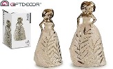 DECO 73437 FIGURINE EPOQUE BRANCHES DOREES 12,5X9,5X25