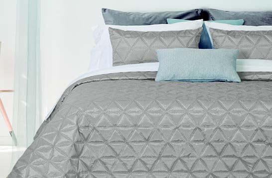 LL TL COUVRE LIT LOUSA 270x270cm PERLE 100%PES