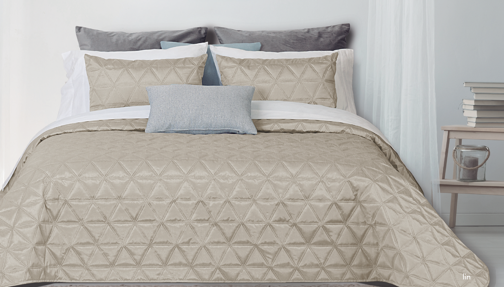 LL TL COUVRE LIT LOUSA 270x270cm LIN 100%PES