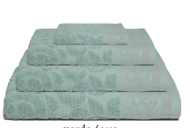 LL TL SERVIETTE MULAN 50X100 VERT EAU 100% COTON
