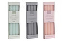 DECO VE-203134 BOUGIE SET 3 CIRE 2X2X25 98 GR, 3 MOD.