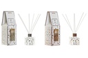 DECO DA-186104 PARFUM D'AMBIANCE MIKADO VERRE 7X7X7,5 100 ML, 2 MOD.