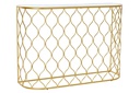 DECO MB-183490 CONSOLE METAL MIROIR 110X32X78 DORE