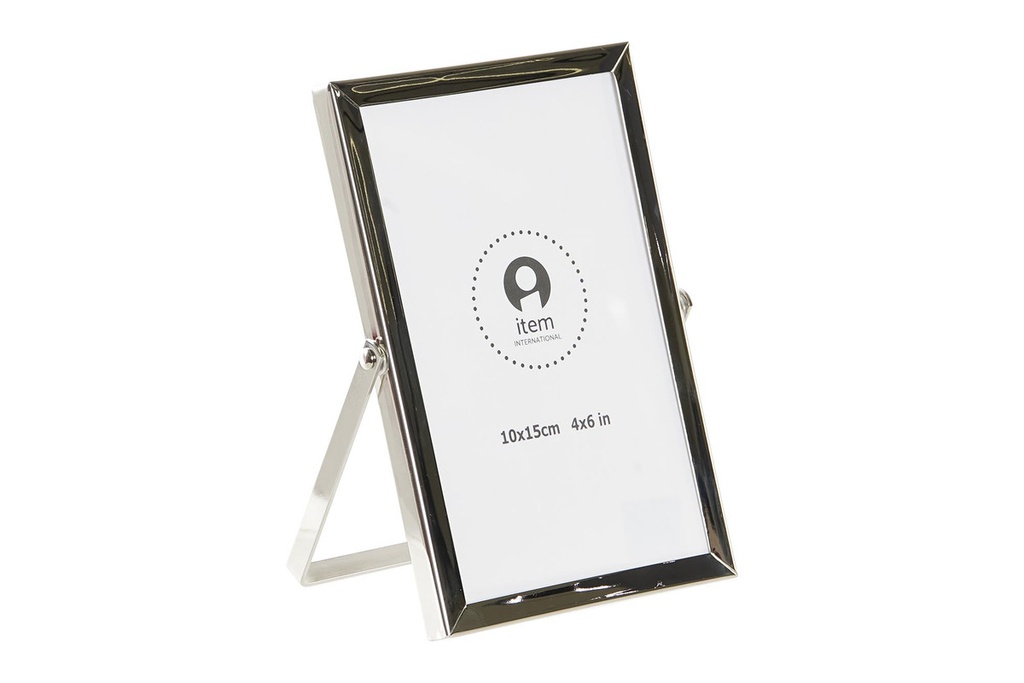 DECO MF-199367 CADRE PHOTO 10X15 METAL 11X2X16 ARGENTE