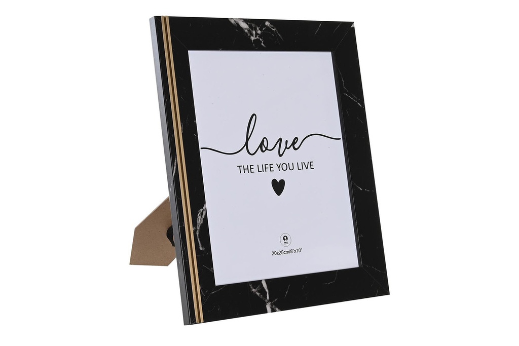 DECO MF-202037 CADRE PHOTO 20X25 MDF METAL 25,8X1,5X30,8 NOIR