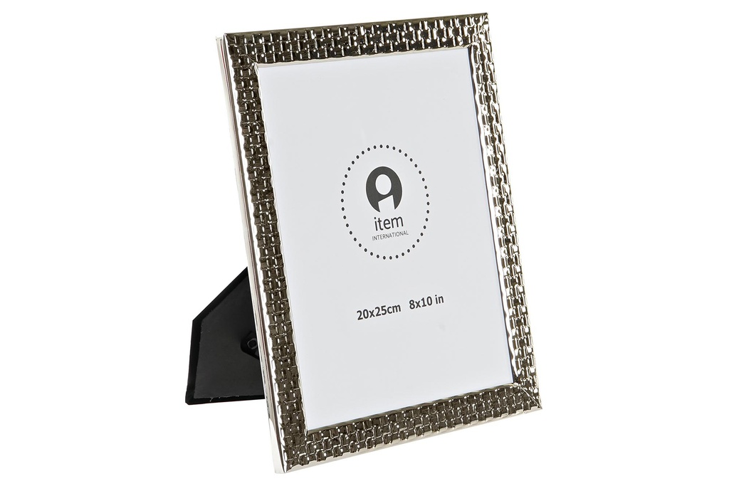 DECO MF-199366 CADRE PHOTO 20X25 METAL 23,5X2X28,5 ARGENTE