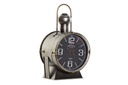 DECO RE-187293 HORLOGE POSER FER VERRE 24,5X20,5X46 CUIVRE