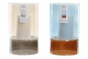 DECO PV-203135 BOUGEOIR VERRE CIRE 13X13X21 0 GR, 2 MOD.