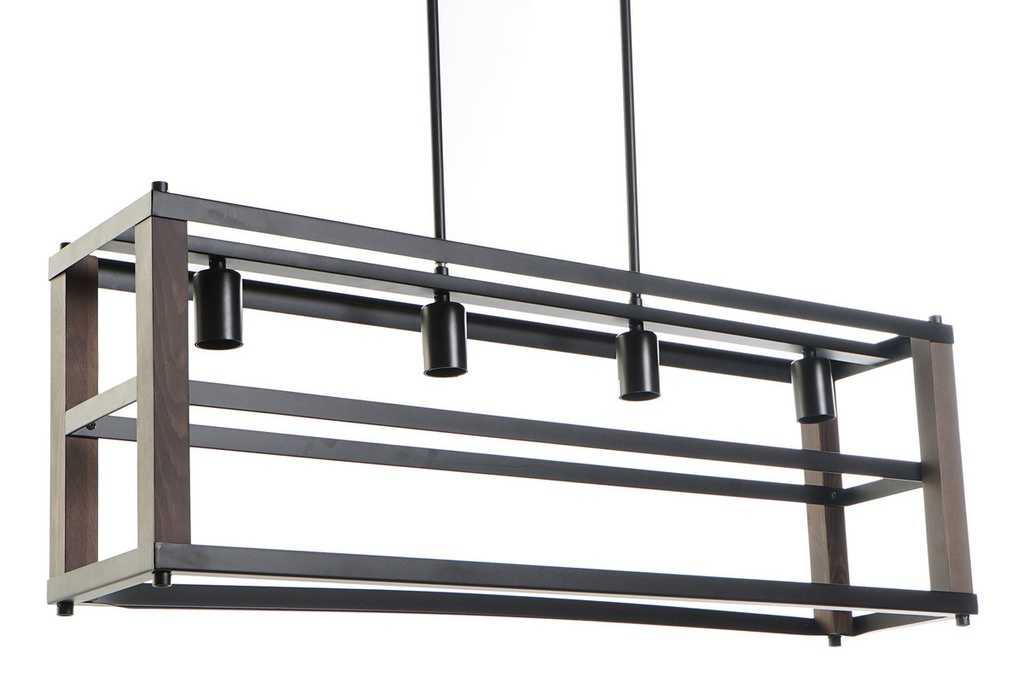 DECO LA-189459 PLAFONNIER PIN METAL 87X20X30 E27 MARRON