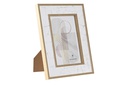 DECO MF-199702 CADRE PHOTO 10X15 MDF VERRE 21X1,5X16 BLANC