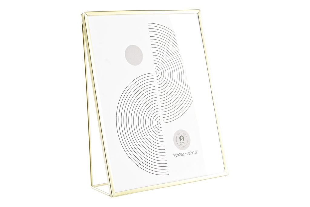 DECO MF-199698 CADRE PHOTO 20X25 METAL VERRE 20,5X6X25,5 DORE