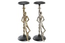 DECO AL-194107 CHANDELIER ALUMINIUM 15X20X41 PERSONNE 2 MOD.