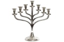 DECO AL-195988 CHANDELIER ALUMINIUM 38X10X38 7 BOUGIES ARGENTE