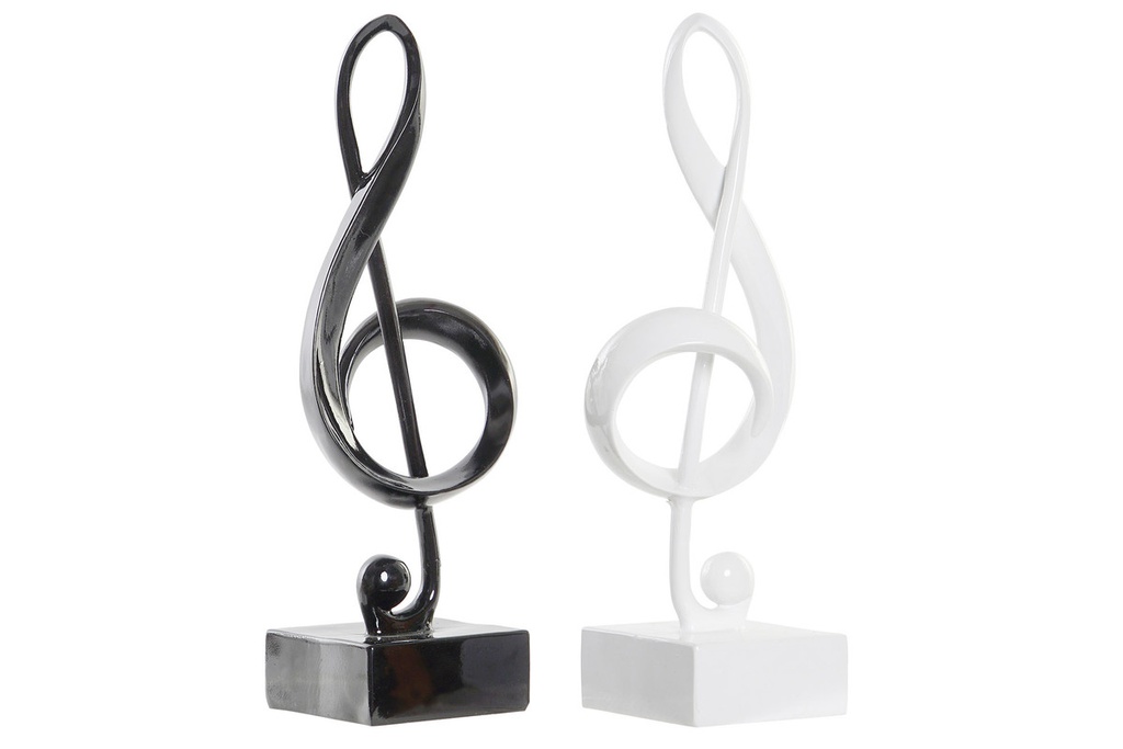 DECO DH-181806 FIGURE RESINE 15X11,5X41 NOTE MUSICALE 2 MOD.