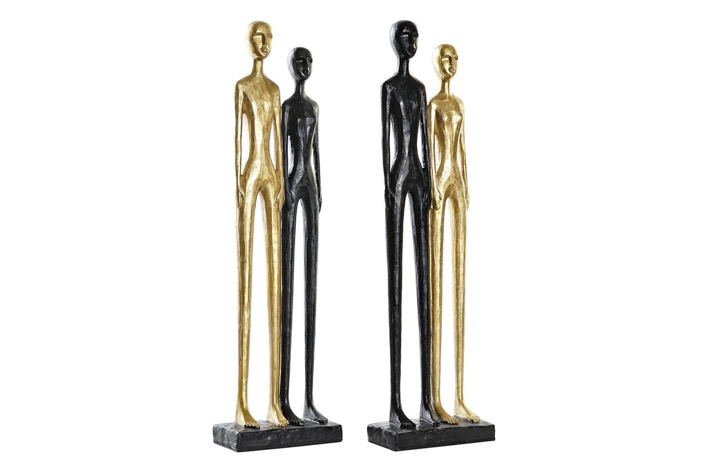 DECO FD-195443 FIGURE RESINE 17X9X60,5 PERSONNES 2 MOD.