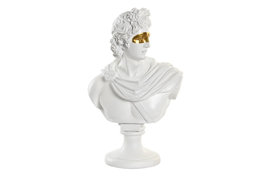 DECO FD-199233 FIGURE RESINE 23,5X15X36 BUSTE BLANC