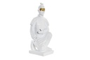 DECO FD-199235 FIGURE RESINE 13,5X13,5X33 GUERRIER BLANC