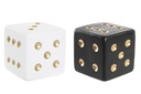 DECO FD-199809 DECORATION RESINE 13X13X12,5 DE DORE 2 MOD.