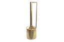 DECO JR-195938 VASE METAL 17X17X60 DORE