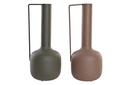 DECO JR-201040 VASE ALUMINIUM 16X16X38 POIGNEE 2 MOD.