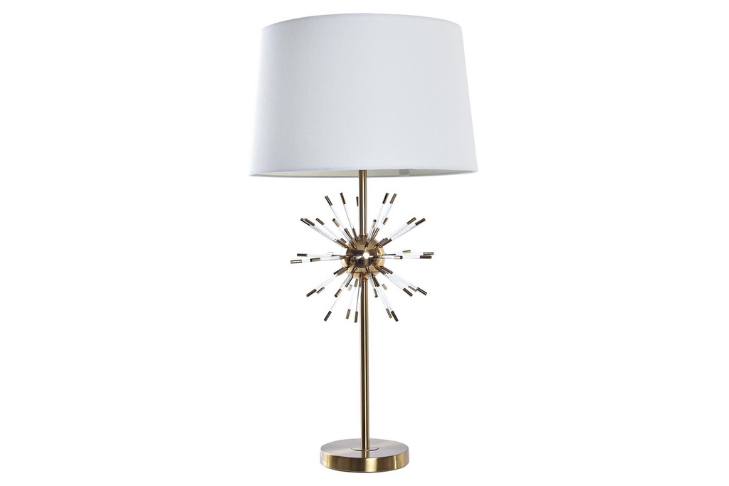 DECO LA-193664 LAMPE DE TABLE METAL ACRYLIQUE 41x41x80 ETOILE