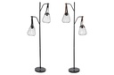 DECO LA-196509 LAMPADAIRE METAL PU 55X25X150 2 MOD.