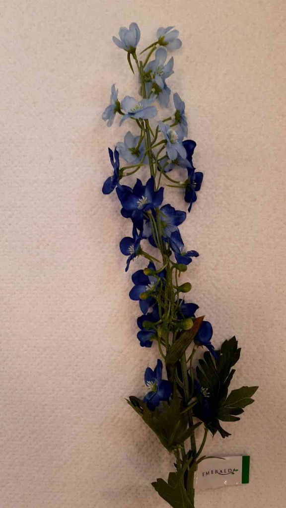 DECO FLEUR DELPHINIUM SPRAY BLUE