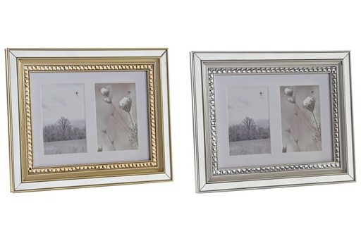 [DEIT231213] DECO MF-189524 CADRE PHOTO 20X25 PS VERRE 35X2X28 2 MOD.