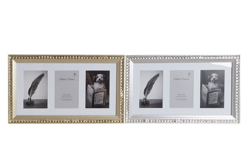 [DEIT231214] DECO MF-189530 CADRE MULTIPHOTO PS 43X1,5X25 BRILLANTS 2 MOD.