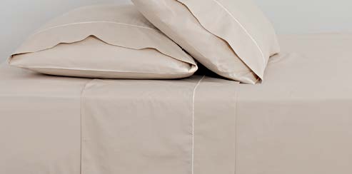 [LLTL200582] LL J.DRAPS SOTO PERCALE 200F DP:240x290cm-DH:160cmx200cm+2T 50*70cm BEIGE