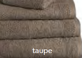 [LLTL200425] LL TL SERVIETTE MIRRA 50x100 TAUPE 100% COTON