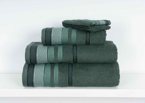 [LLTL240201] LL TL SERVIETTE CEVADA 30X50 VERT 100% COTON