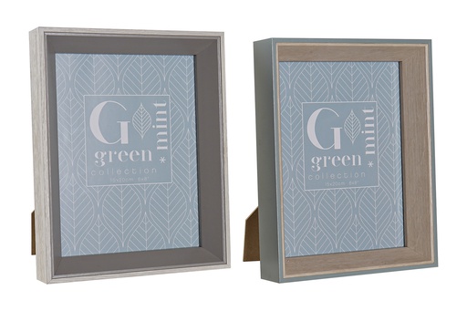 [DEIT211044] DECO MF-183440 CADRE FOTO 15X20 MDF VERRE 18,5X4X23,5 2 MOD.