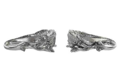 [DEIT200703] DECO RF-163887 FIGURE RÉSINE 16,5X8X7 IGUANE 2 MOD.
