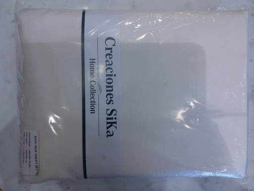 [LLCT210526] LL EXTRA KING SET DRAPS CREME (200x200+260x280+2*50x70cm) 100% CTN
