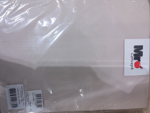 [LLTL210509] LL TL DRAP HOUSSE 100% COTTON 144FILS 200x200x40cm BEIGE