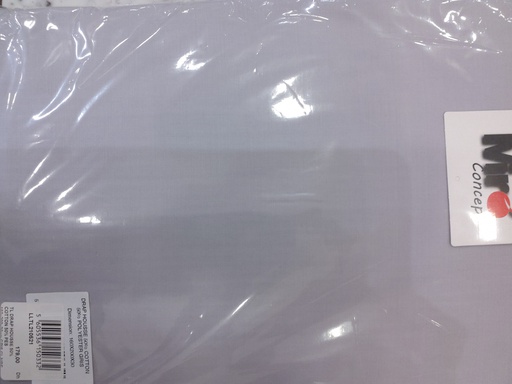 [LLTL210521] LL TL DRAP HOUSSE 50% COTTON 50% PES 160x200x30cm GRIS CLAIRE
