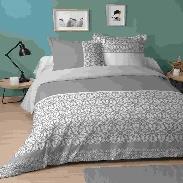 [LLST201145] LL HP3A714001 WHITTY HOUSSE DE COUETTE 240X220+2T63X63 100%COTON 57FILS PCB 5