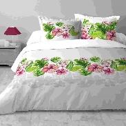 [LLST201179] LL HP3A043001 CATALYA HOUSSE DE COUETTE  240X220+2T63X63 100%COTON 57FILS PCB 5