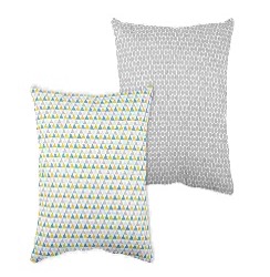 [LLST201205] LL ST C08160003LM PULSAR / ISOCELE COUS 40X40CM CELADON MOUTARDE 100%CO -PC