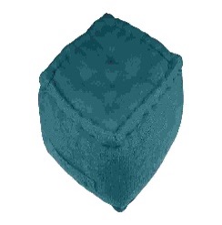 [LLST201244] LL ST C8A062004 VENISE POUF 40X40X30 CANARD 100%CO PCB 2