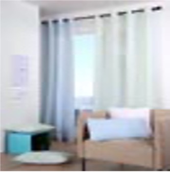 [LLST181225] LL ST C01794103 GEOK BICOLORE COUSSIN 40X40 ANIS 100%CO 170GSM PCB 8