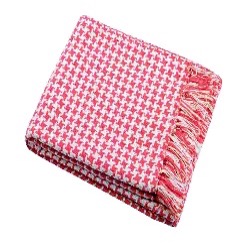 [LLST181234] LL ST C08311001 PICTAVE COUSSIN 40X40 FRAMBOISE 100%CO 380GSM PCB 8