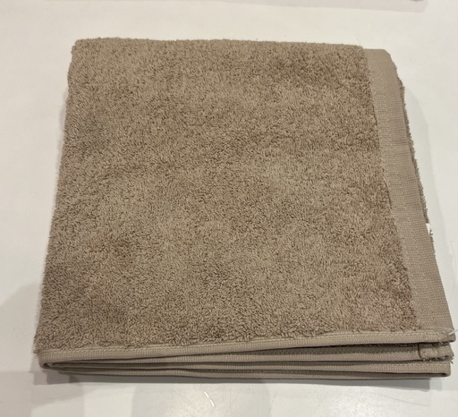 [LLAL210408] LL AL SERVIETTE DE TOILETTE 50X100 100% COT 500GR/M2 SABLE SIENNE