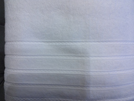 [LLAL200129] LL AL SERVIETTE 100X150 100% COTTON BLANC REF. AC301 TRESSÉ