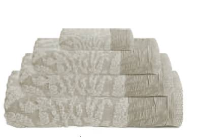 [LLTL200407] LL TL SERVIETTE ALECRIM 100x150 TAUPE 100% COTON