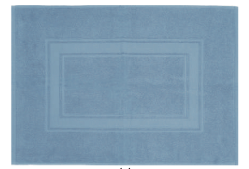[LLTL200552] LL TL TAPIS BAIN 50x70 BLEU 100% COTON