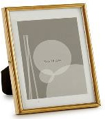[DEAR210127] DECO 25987 CADRE PHOTOS ALUMINIUM FINO DORE 10X15CM