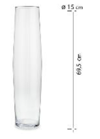 [DEAR210183] DECO 53268 VASE CRISTAL FORME 70 CM
