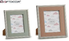 [DEAR210235] DECO 56768 CADRE PHOTO FIL PLAT PASPARTU 2C MIX 10X15